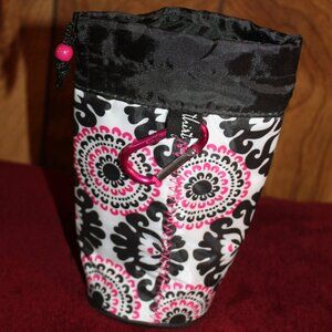 Thirty One Bring a Bottle Thermal Pouch in Pink Pop Medallion